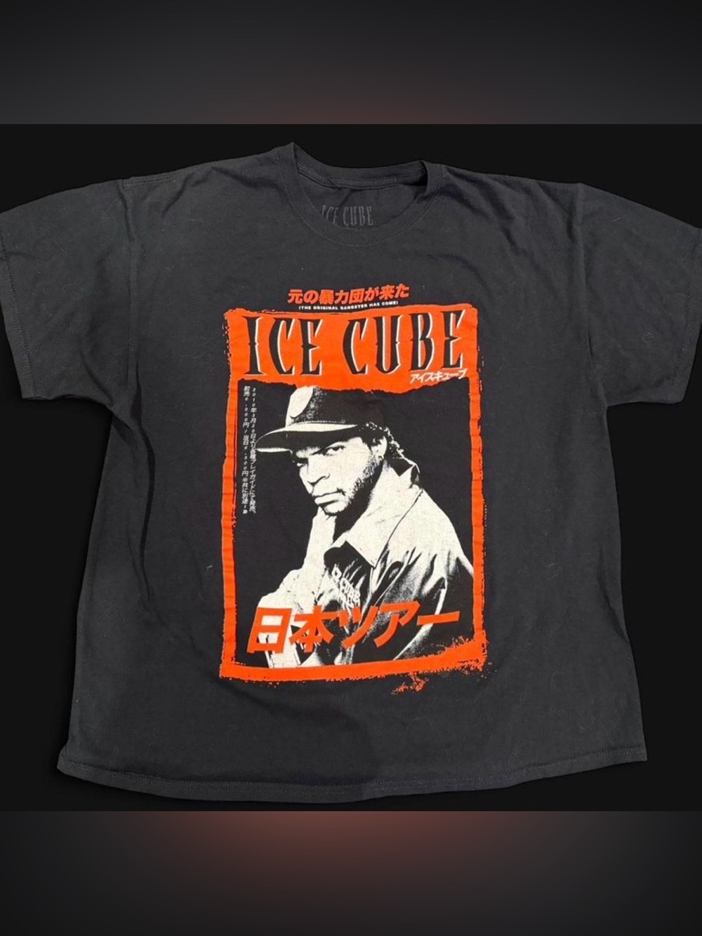 Ice Cube black tour tee